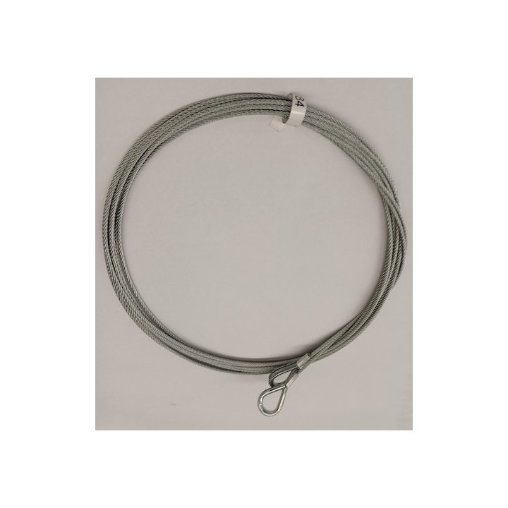 Câbles de traction diam 3mm avec cosse 5070mm, ferrure H Hormann Référence 3064385