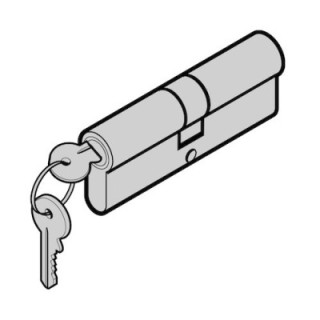 Cylindre profilé double à fermeture différente 35 + 35mm Hormann Référence 3091447