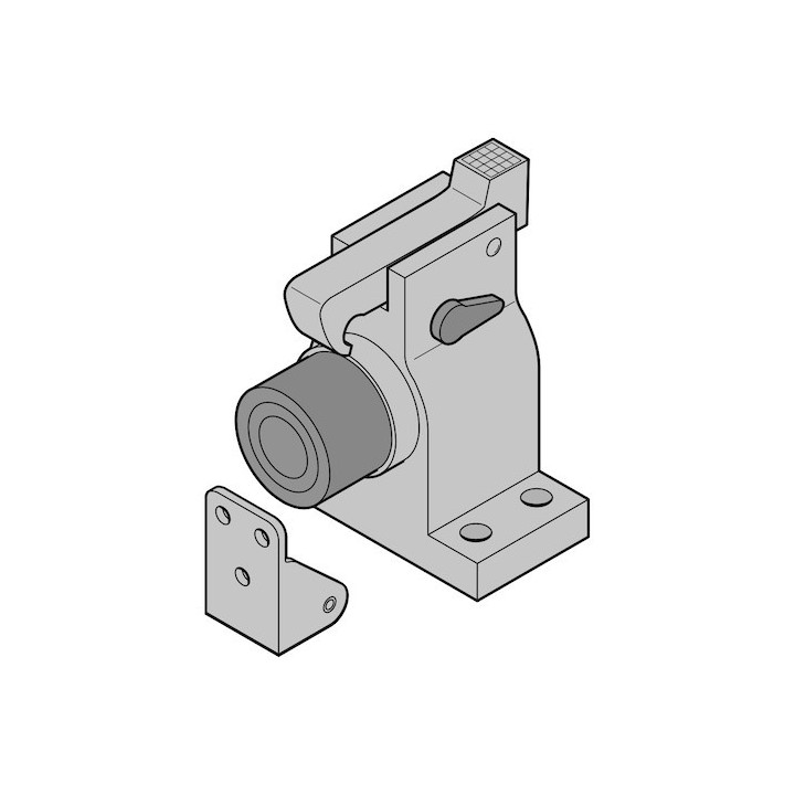 Arrêtoir de porte bas avec crochet KWS 1010 Hormann Référence 4016144