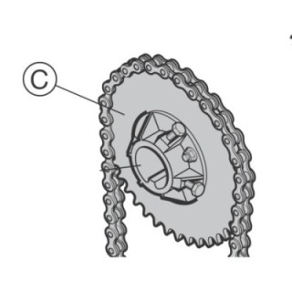 Pignon 35 dents Hormann Référence 3011283