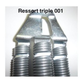 001 - 301 Kit de 2 ressorts triples porte N80/S95 Hormann Référence 1195001P