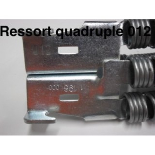 012 - 412 Kit de 2 ressorts quadruples porte N80/S95 Hormann Référence 1195012P
