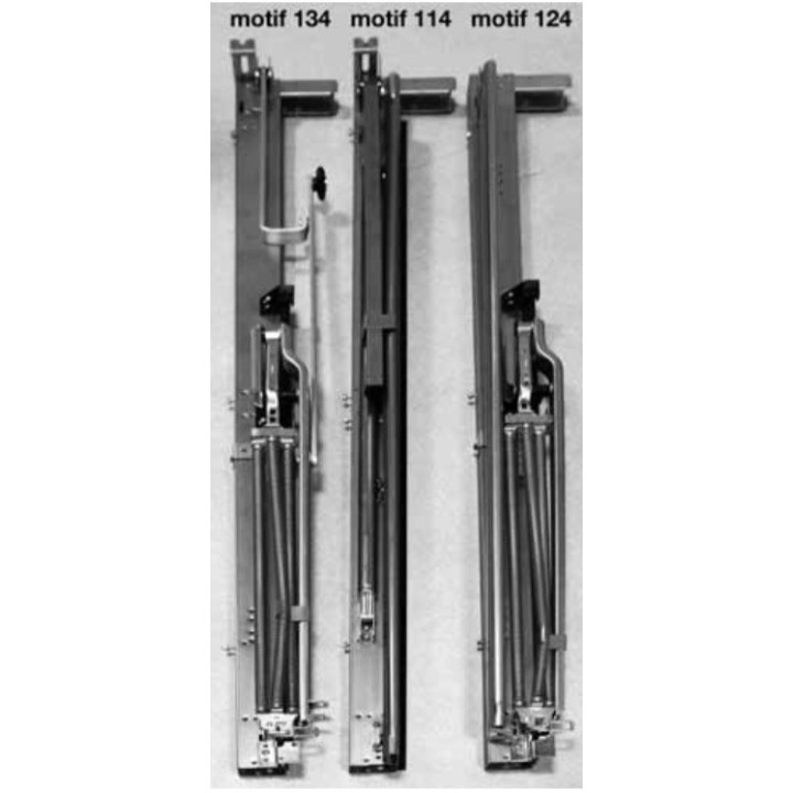Mécanisme complet porte G97 / N80 / S95 Hormann Référence 862262