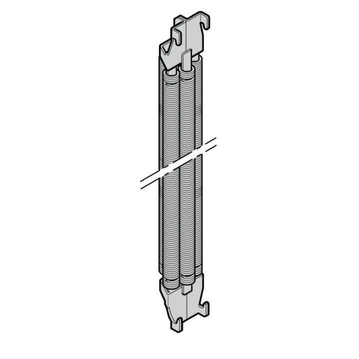 027 - 427 ressort quadruple porte N80/S95 Hormann Référence 1195027