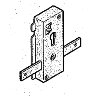 Serrure pour cylindre profilé SPU20 Hormann Référence 3027317