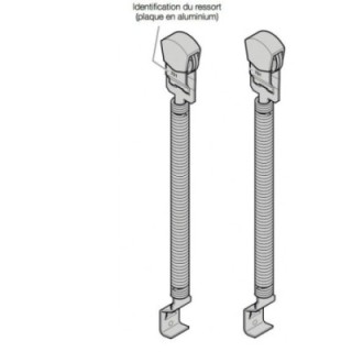 Paire de Ressort de traction N°789 Hormann Référence 3065917