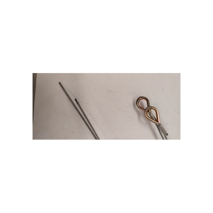Câble Long 3780 Ferrure N Hauteur min 2250mm Hormann référence 3064376