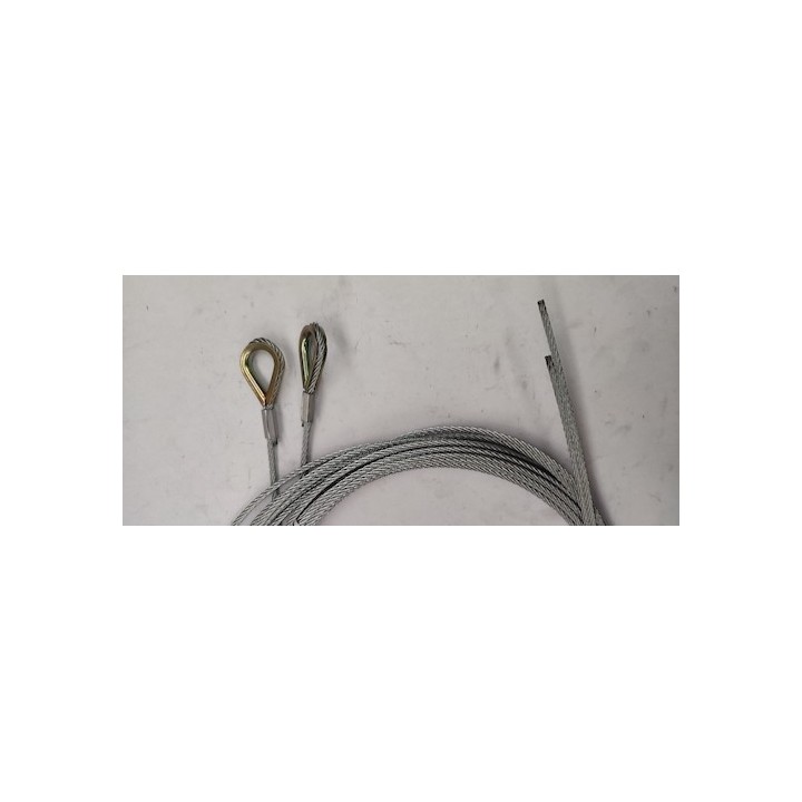 Câbles Long 5280 Ferrure L Hauteur 2065mm Hormann référence 3064358