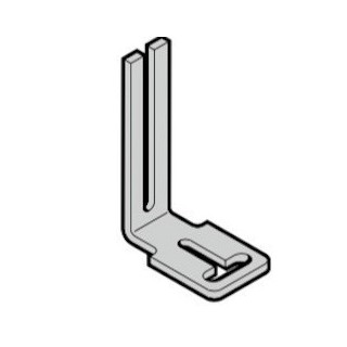 Equerre pied de cadre pour porte N80 Hormann Référence 1562012