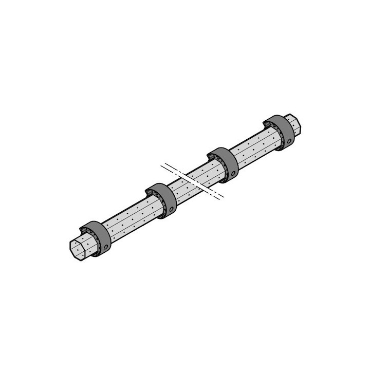 Arbre complet rollmatic Hormann Référence ERSROLL23