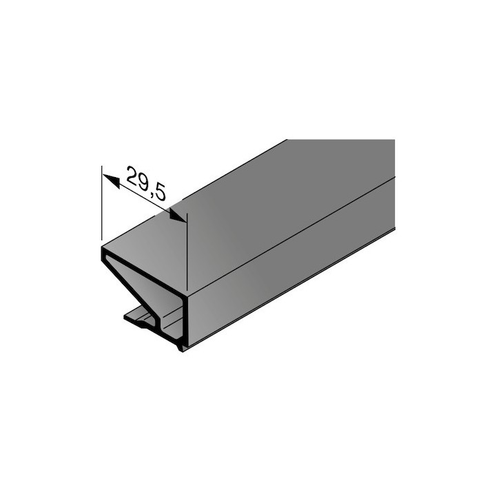 Parclose synthétique NKS 3 avec joint 3 mm Hormann Référence 3091566