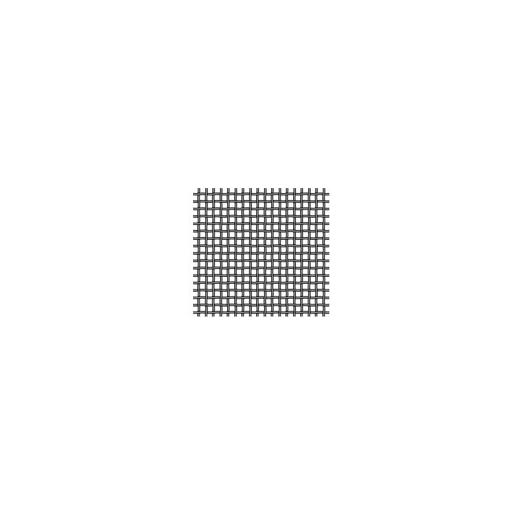Treillis ondulé acier inoxydable WG Hormann Référence 4016867