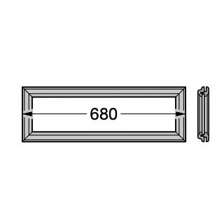 Cadre type D 680mm Hormann Référence 4005250
