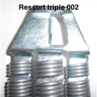 002 - 302 ressort triple porte N80/S95 hormann ref 1195002