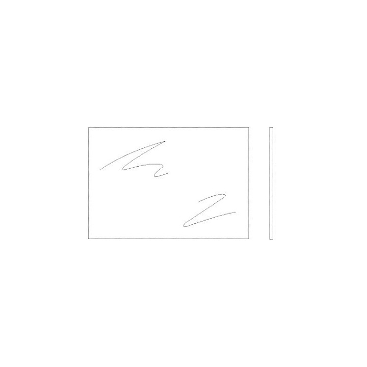 Vitrage plexi cristal HORMANN Référence 1709808