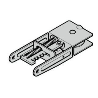Embout de tension de rail FS50 Hormann Référence 438480