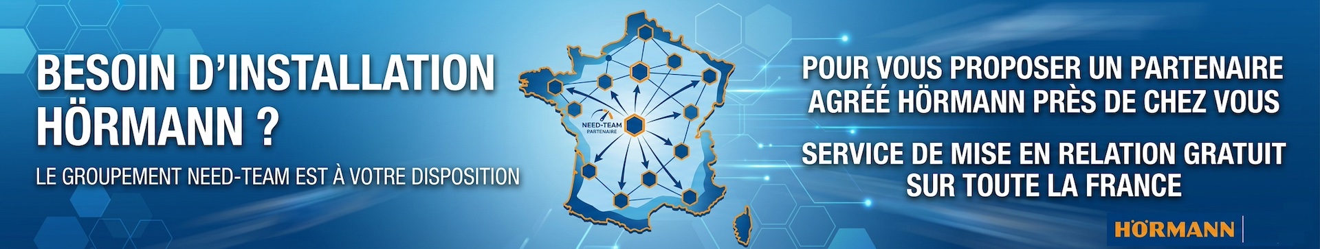 Need-Team installateurs de la marque Hormann